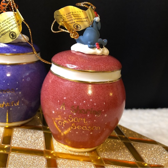 Bradford Editions Disney Winnie The Pooh, "Sounds Of The Season" Bell Ornaments - Picture 6 of 16